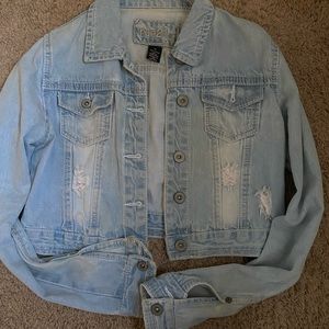Rue21 ripped jean jacket